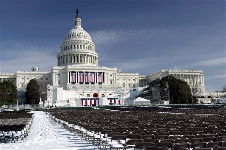 Capitol building for inauguration