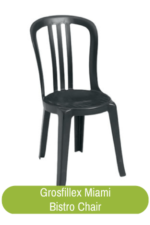 Grosfillex Miami Bistro Chair