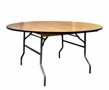 NES 66 Inch Round Folding Table