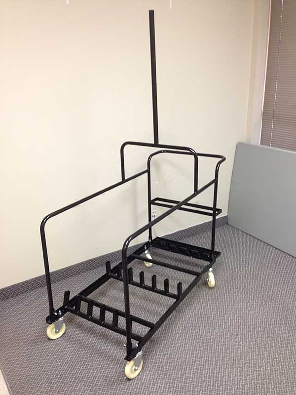 Pole on Y Support for Cruiser Table Cart