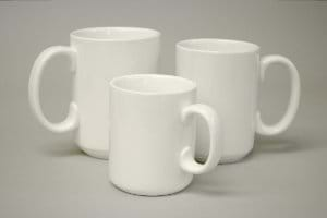 3 Non-Stacking Hotelier Mugs