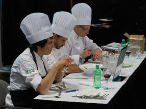 AFSE-Judges Sampling Food