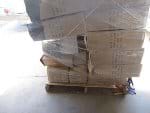 Pallet damaged and rewrapped during shipping