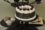 Fake Black Forest Cake on Cake Tree