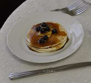 Snow Drop Pancakes