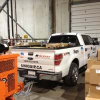 Uniquip Truck at the Uniquip Warehouse