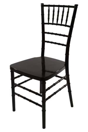 Black Resin Chiavari Chair