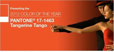 2012 Colour of the Year-Tangerine Tango