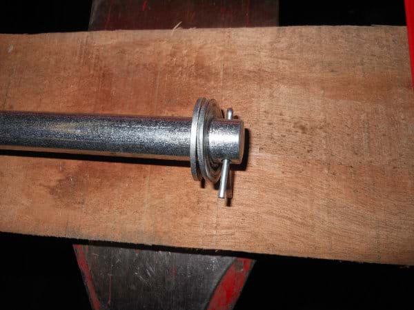 Axle, Washers, and Cotter Pin