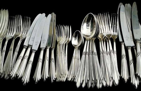 Silver Plated Flatware