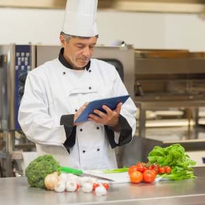 Chef With Tablet