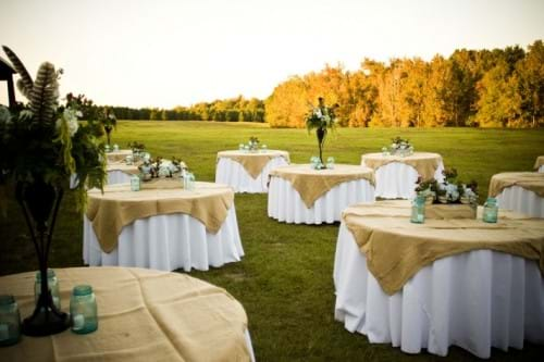 Burlap Tablecloths