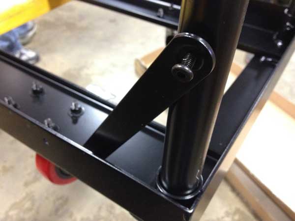 folding bar chair cart assembly of handle part 2