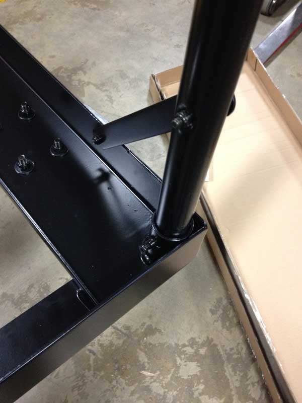 folding bar chair cart assembly of handle part 6