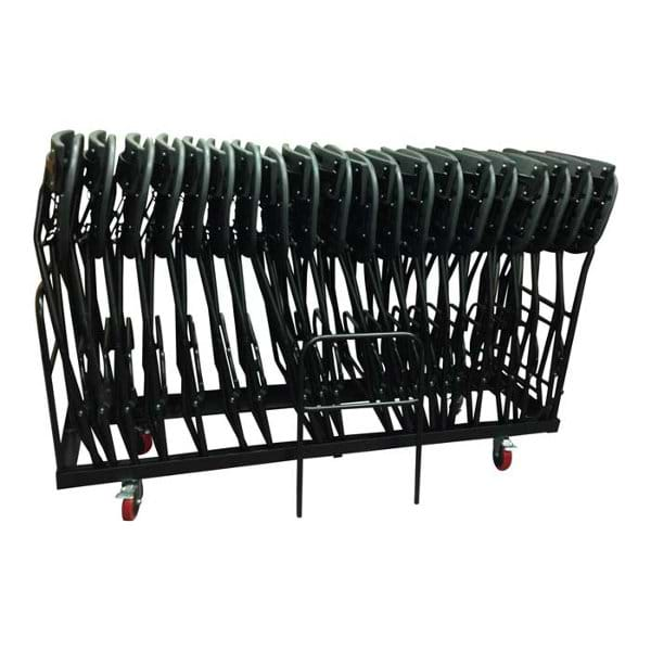 Folding Bar Chair Cart with 20 Chairs