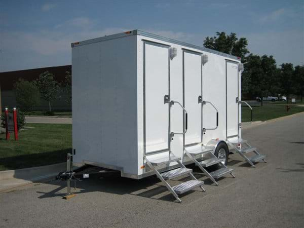 Mobile Luxury Washroom Trailers