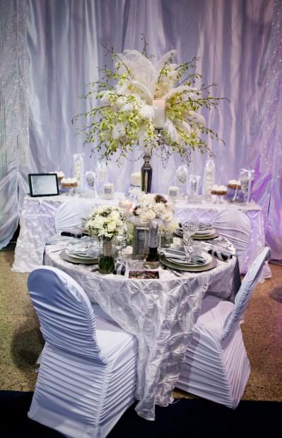 Ruched Banquet Chair Covers