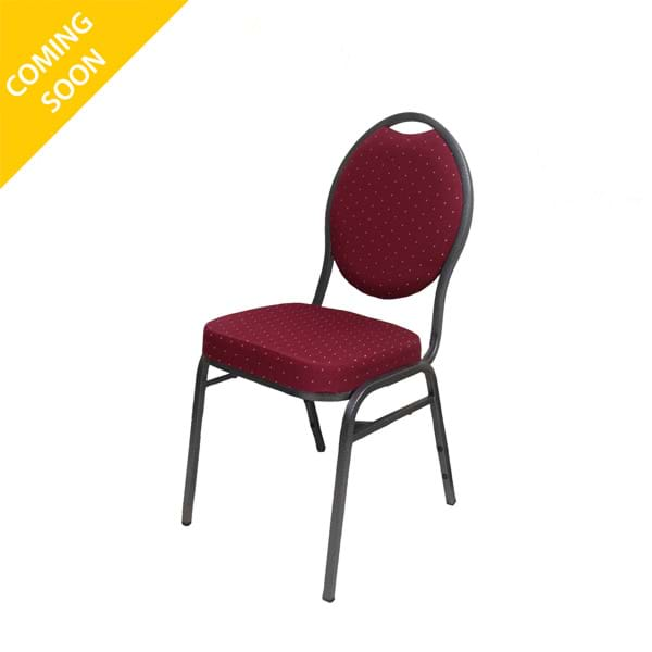 Burgundy Banquet Chair