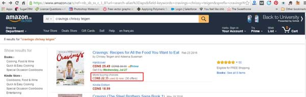 Amazon Screenshot