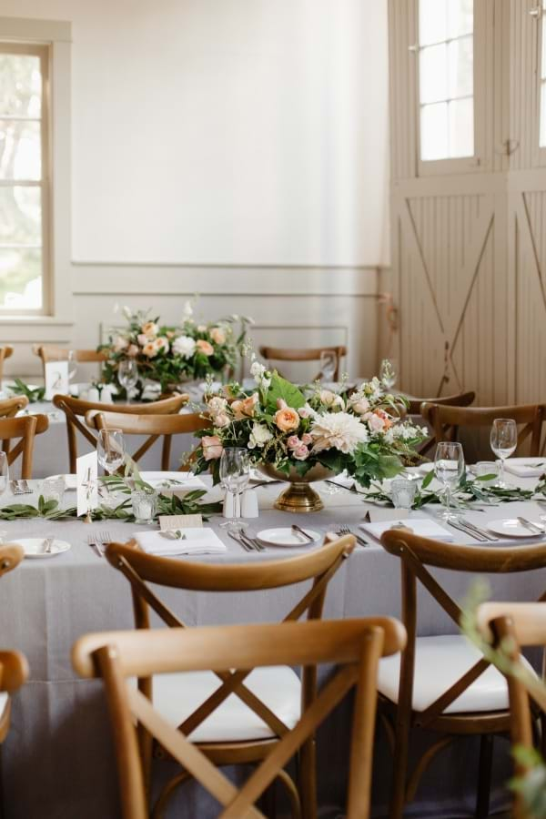 Cross Back Chairs with Cushions Indoors