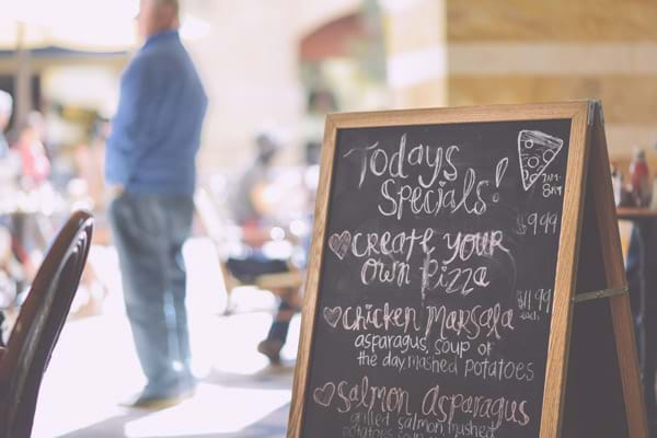 Bistro Menu Board