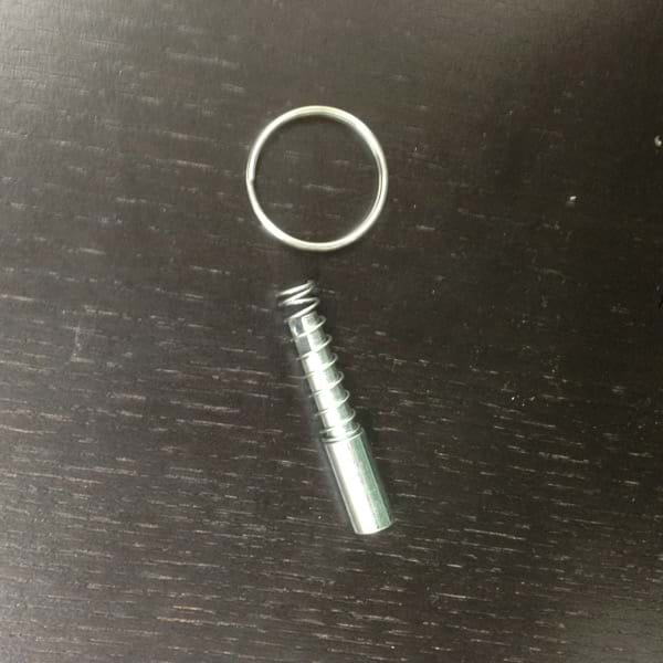 Cotter Pin Ring Removed