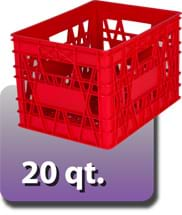 Plastic Milk Crate