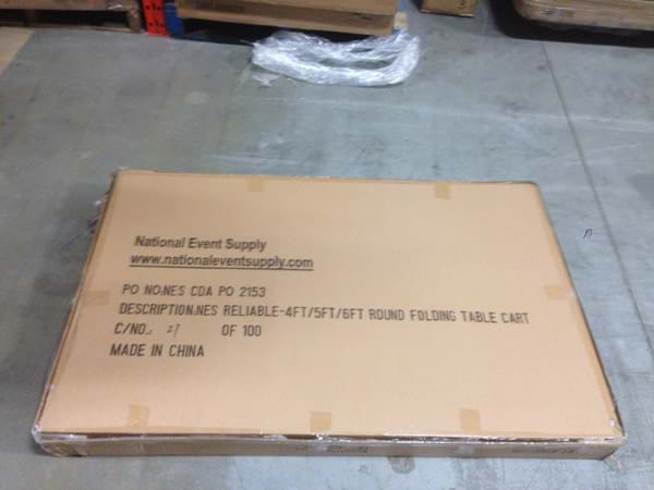 Round Table Cart in Box