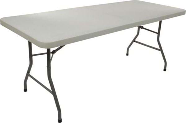 Picture of NES Reliable 5-ft Rectangle Plastic Folding Table