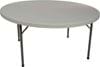 Picture of NES Reliable 71" Round Plastic Folding Table