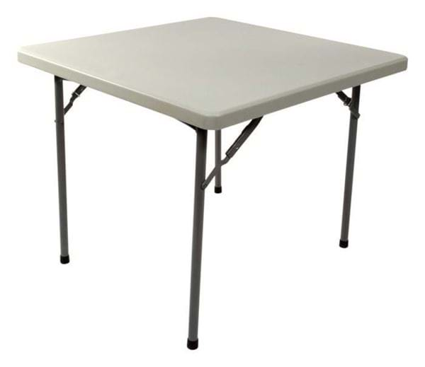 Picture of NES Reliable 3-ft Square Plastic Folding Card Table