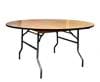 Picture of NES 72" Round Wood Folding Table