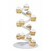 Picture of White Spiral Cupcake Tree - 1 Dozen