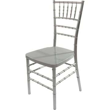 Picture of NES Reliable Silver Resin Chiavari Chair