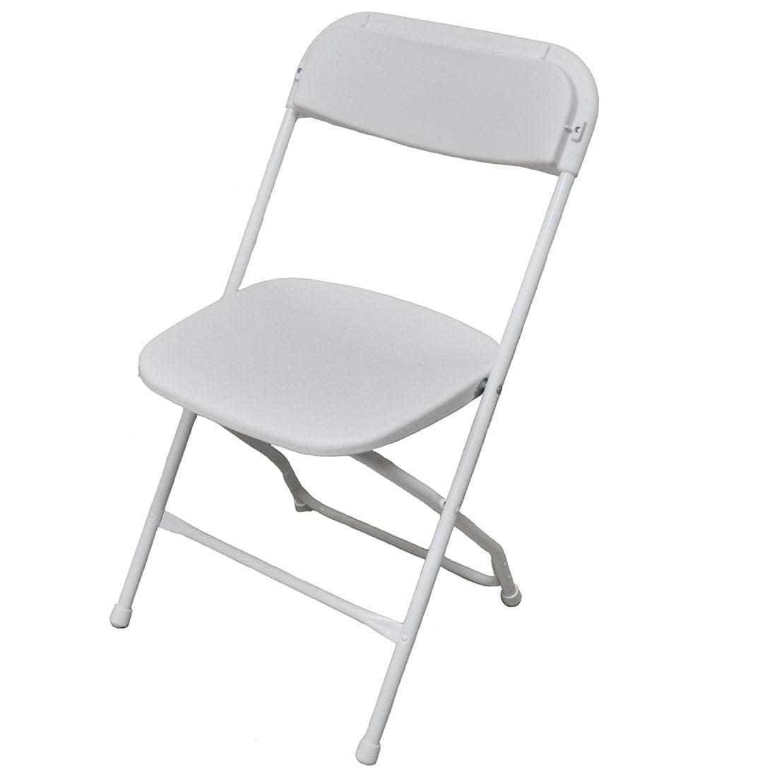 0001384 Wedding White Plastic Folding Chair 