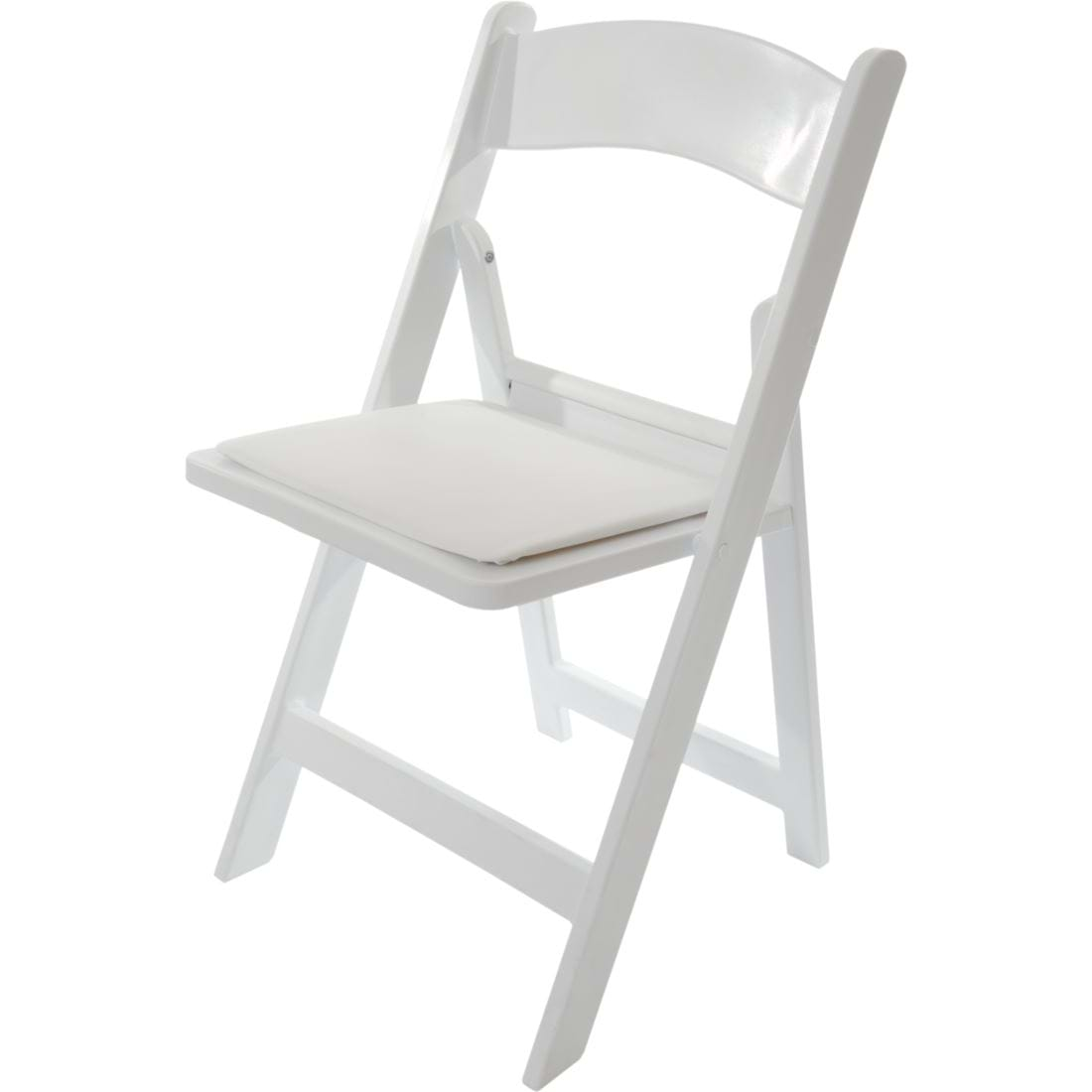 0001387 Nes Reliable White Resin Folding Chairs 