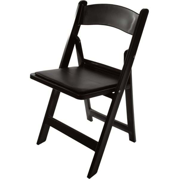 Picture of NES Reliable Black Resin Folding Chair