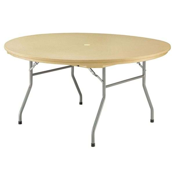 Picture of NES Reliable Rhino 60" Round Plastic Folding Banquet Table