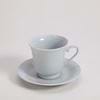 Picture of Pearl White Bell Cup and Saucer