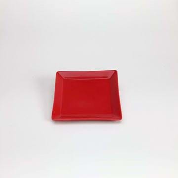 Picture of Quadrato 5.25" Side Plate - Red