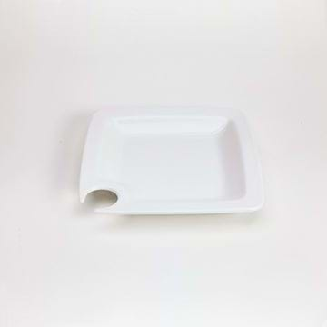 Picture of Quadrato 7.25" Square Cocktail Plate