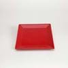 Picture of Quadrato 7.25" Square Dessert Plate - Red