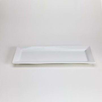 Picture of 14"x5.5" Rimmed Rectangle Platter