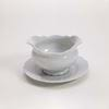 Picture of Snow Drop 14oz No Handle Gravy Boat with Plate