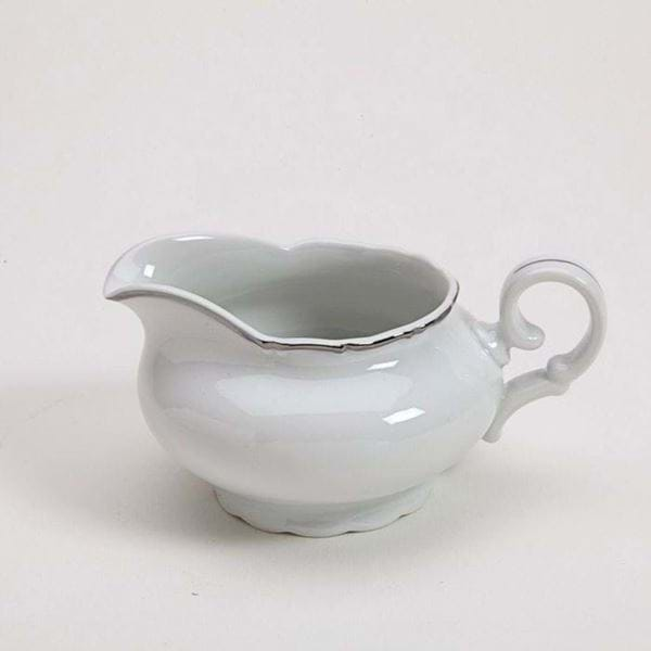 Picture of Avignon Platinum Gravy Boat with Plate