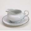 Picture of Avignon Platinum Gravy Boat with Plate