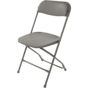 Picture of Grey Plastic Folding Chair