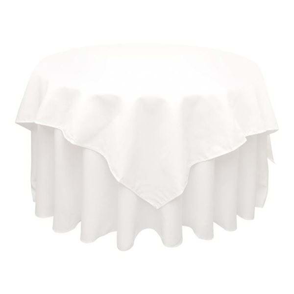 Picture of 70x70 inch Square Spun Polyester Tablecloth