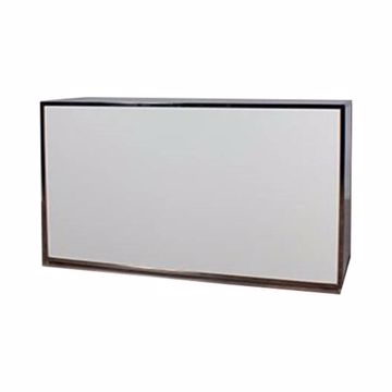 Picture of 6ft Chrome Bar with White Plexiglass