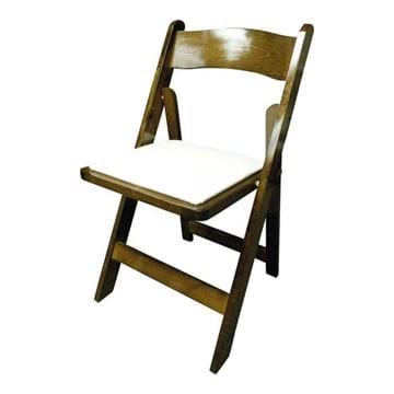 Picture of NES Dark Fruitwood Folding Chair